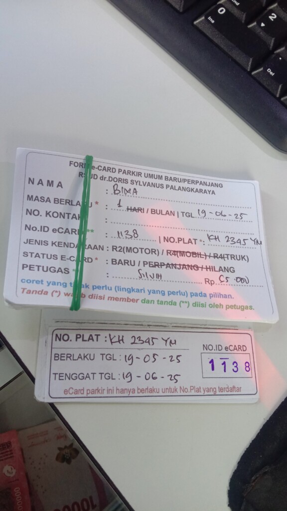 Kartu Member baru id 1138