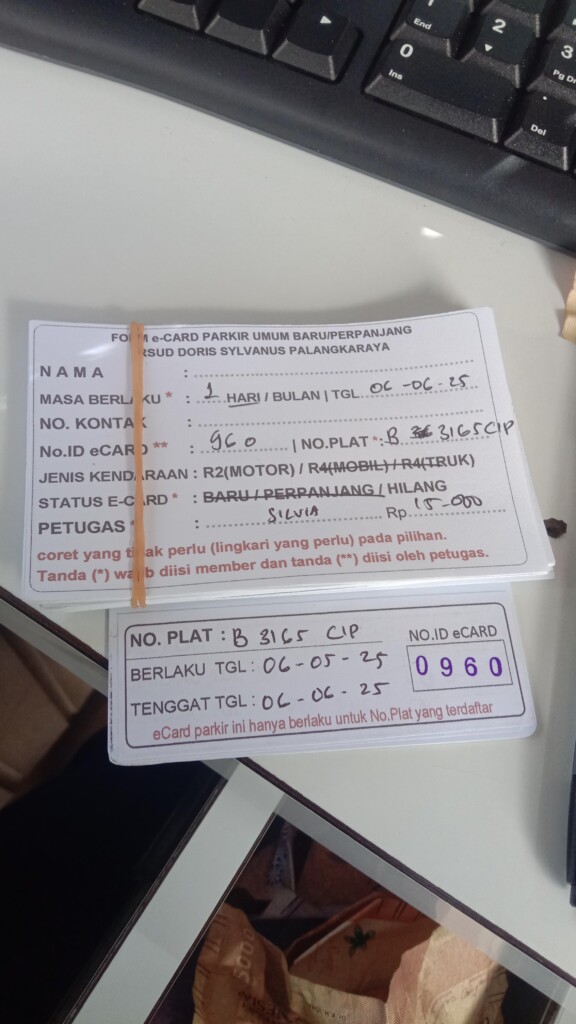 Kartu Member ganti kartu id 960