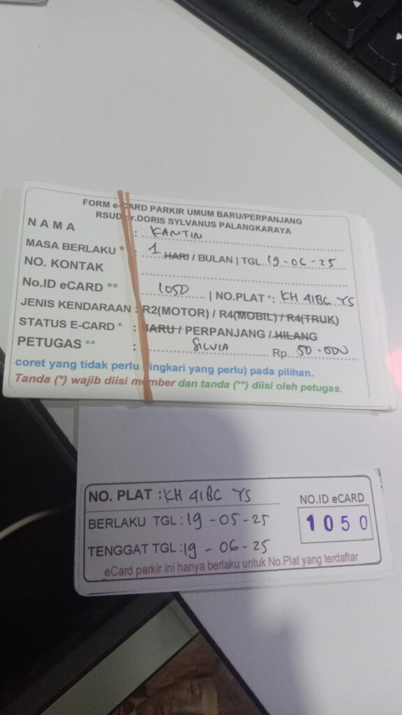 Kartu Member perpanjang id 1050