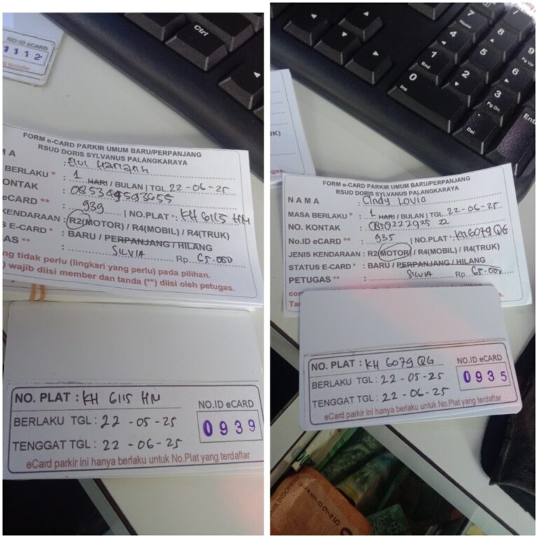 Kartu Member baru id 939, 935
