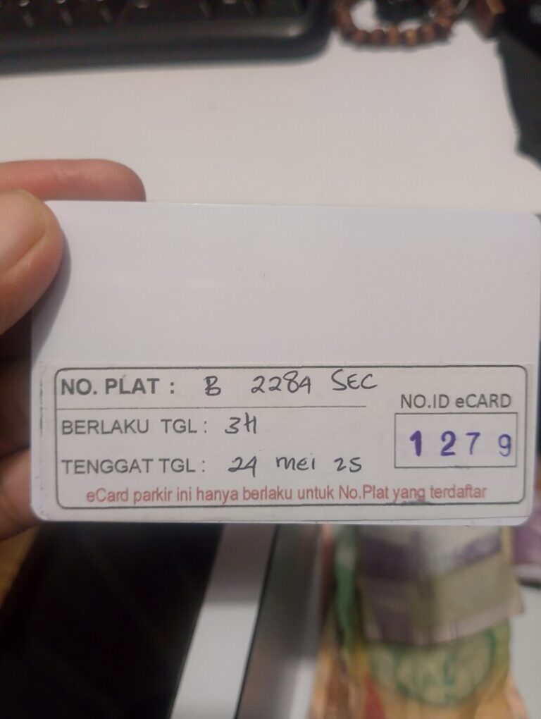 Kartu Member kembali
