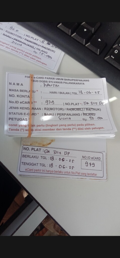 Kartu Member perpanjang id 979