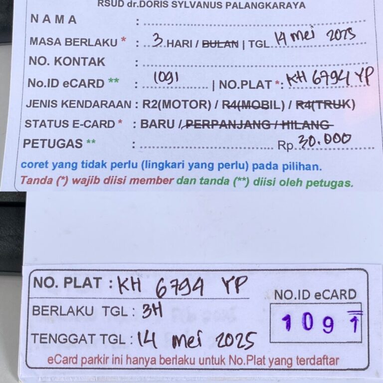 Kartu Member baru
