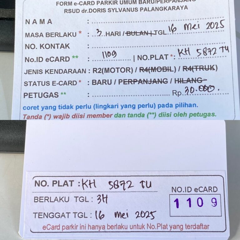 Kartu Member baru