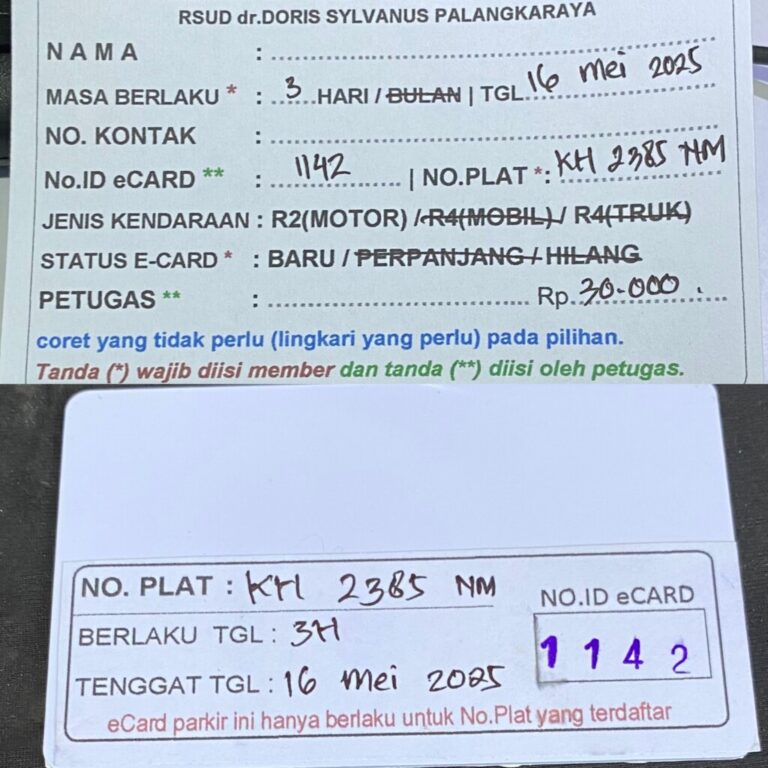 Kartu Member baru