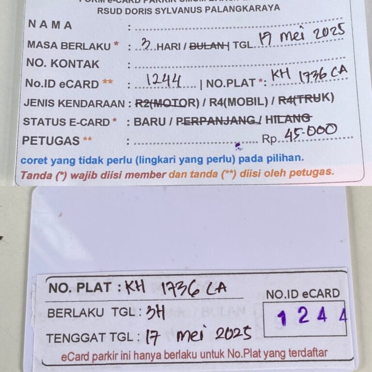 Kartu Member baru