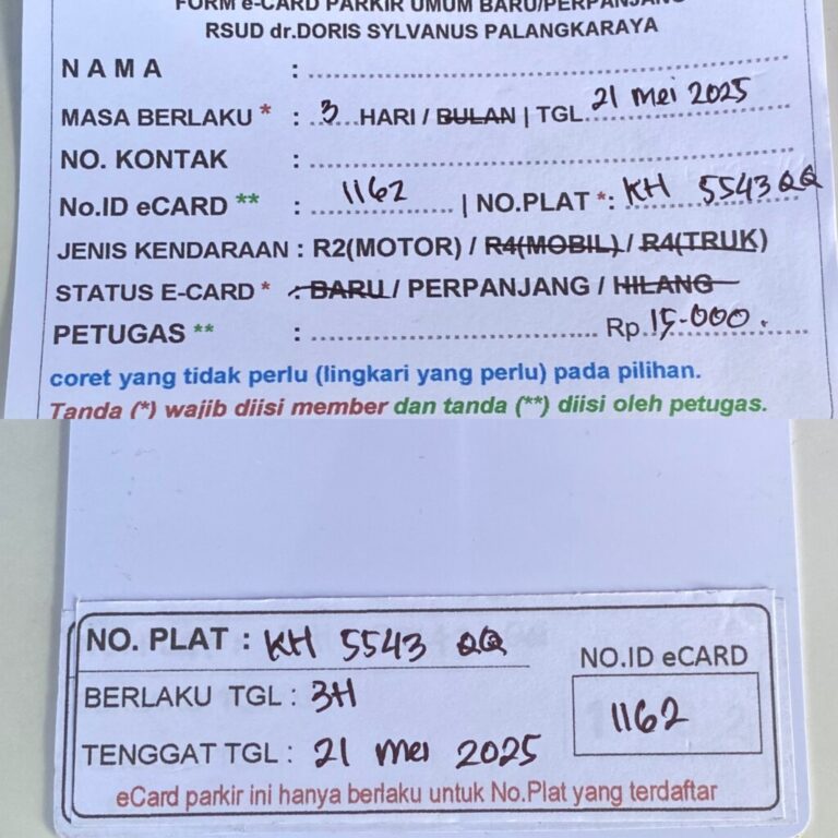 Kartu Member perpanjang
