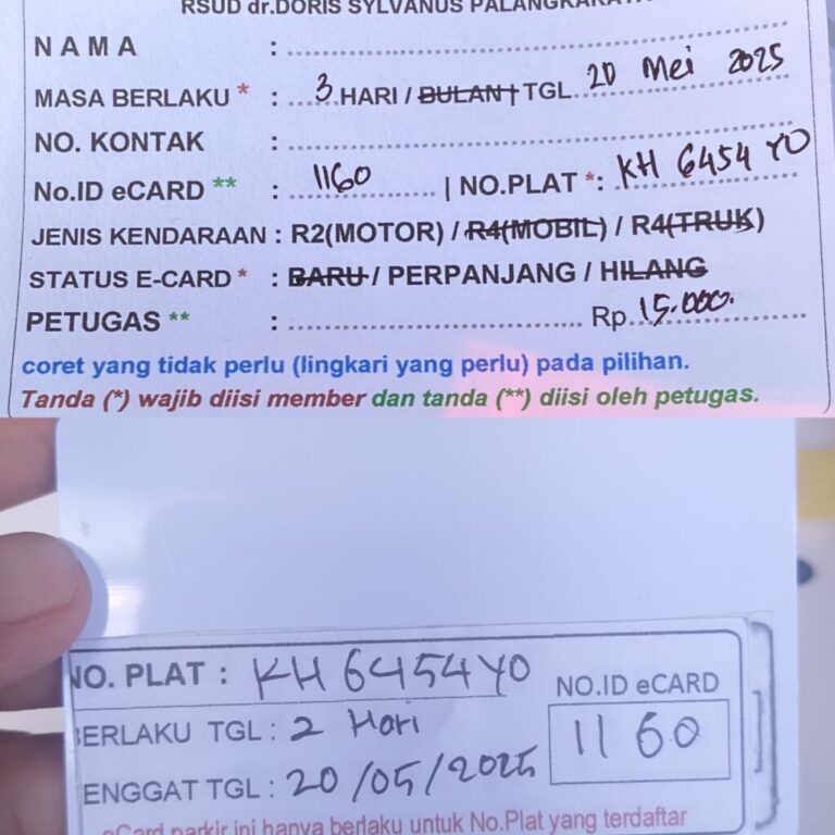 Kartu Member perpanjang