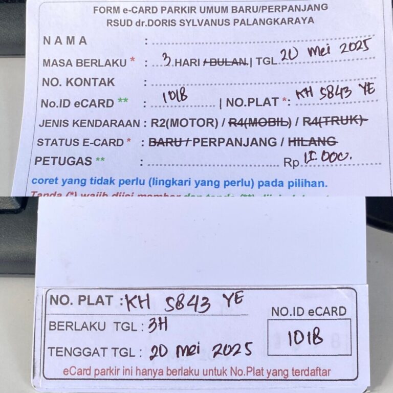 Kartu Member perpanjang