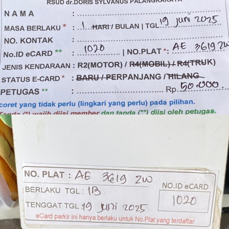 Kartu Member perpanjang