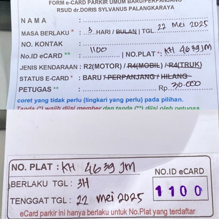 Kartu Member baru