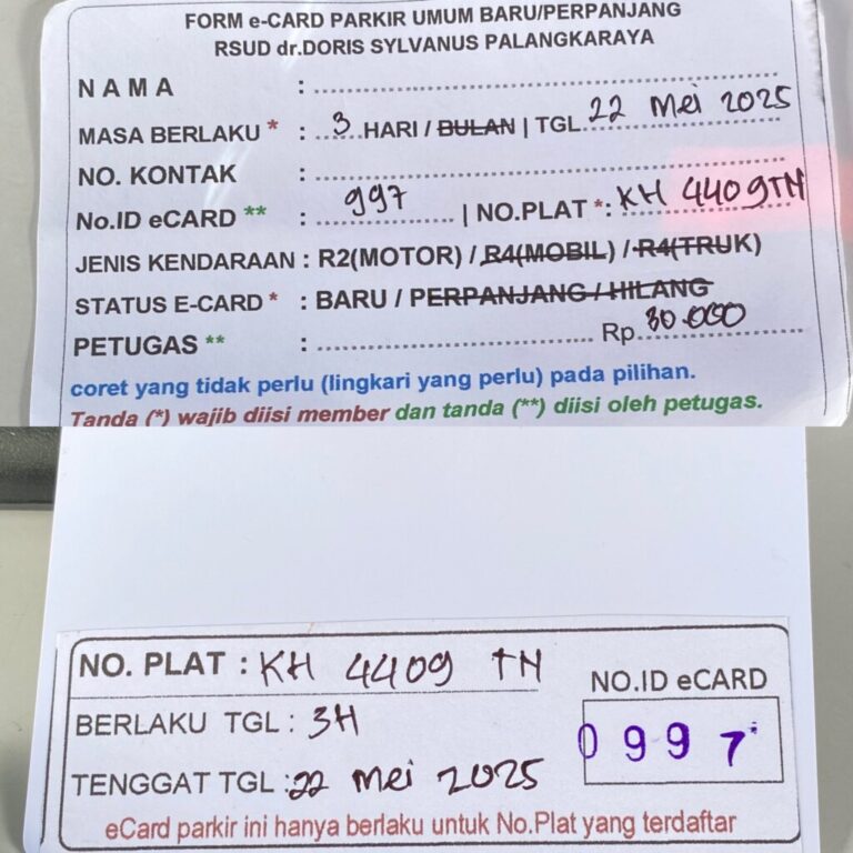 Kartu Member baru