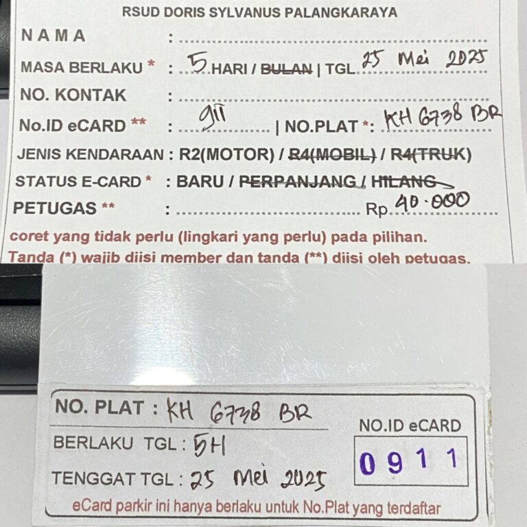 Kartu Member baru