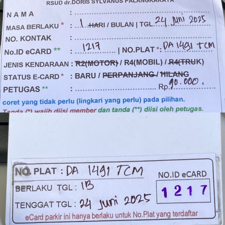 Kartu Member baru