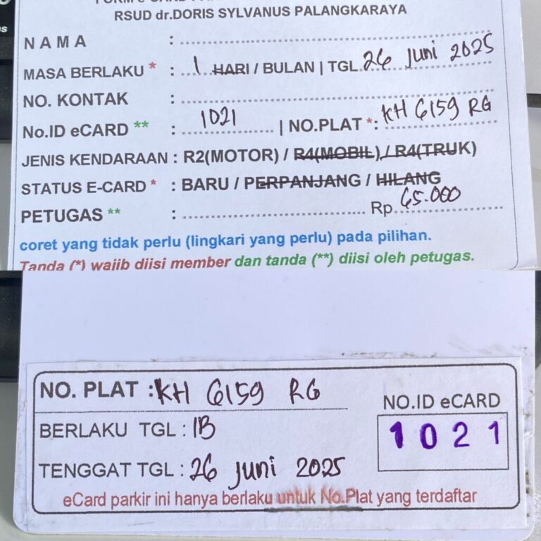 Kartu Member baru
