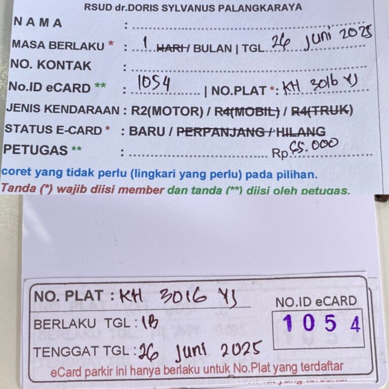 Kartu Member baru