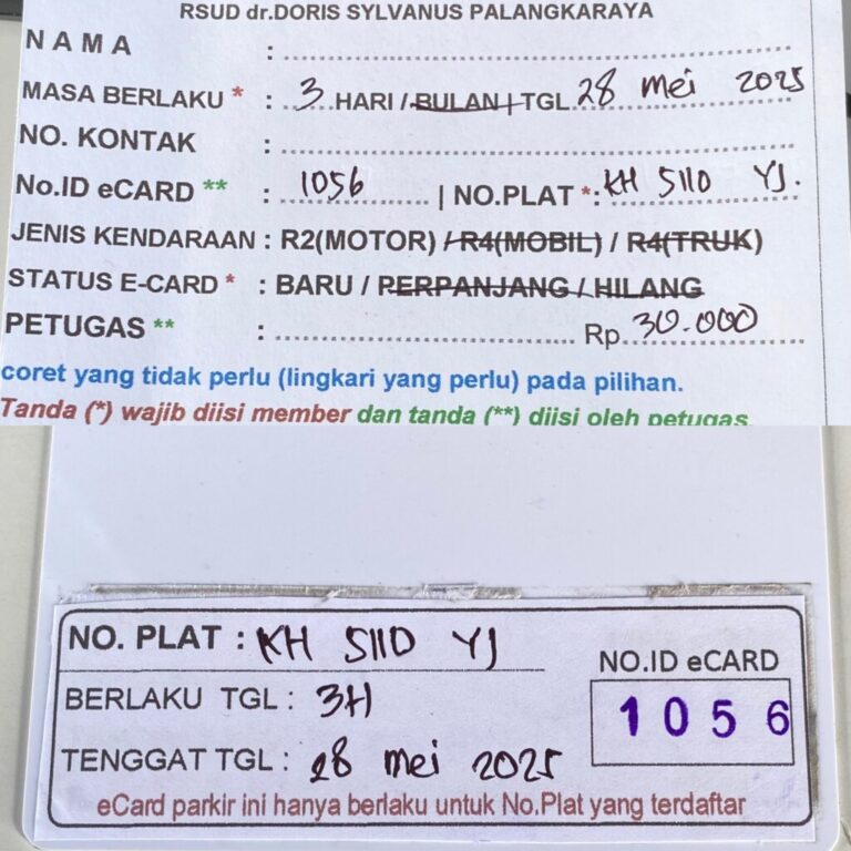Kartu Member baru
