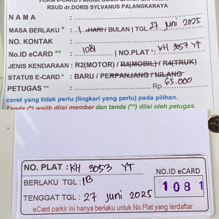 Kartu Member baru