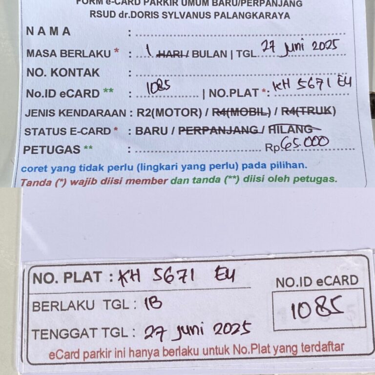 Kartu Member baru
