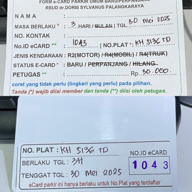 Kartu Member baru