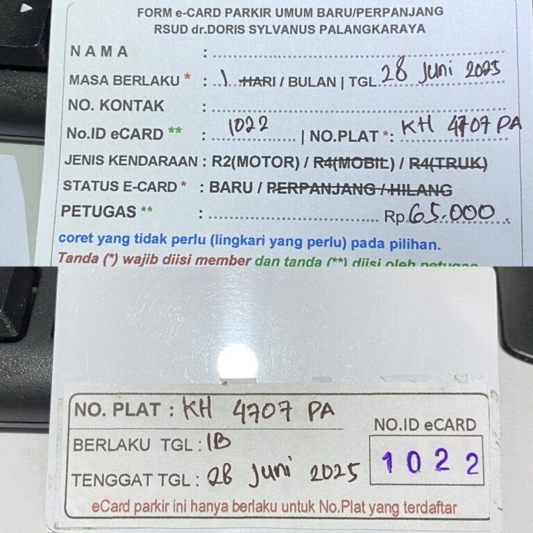 Kartu Member baru