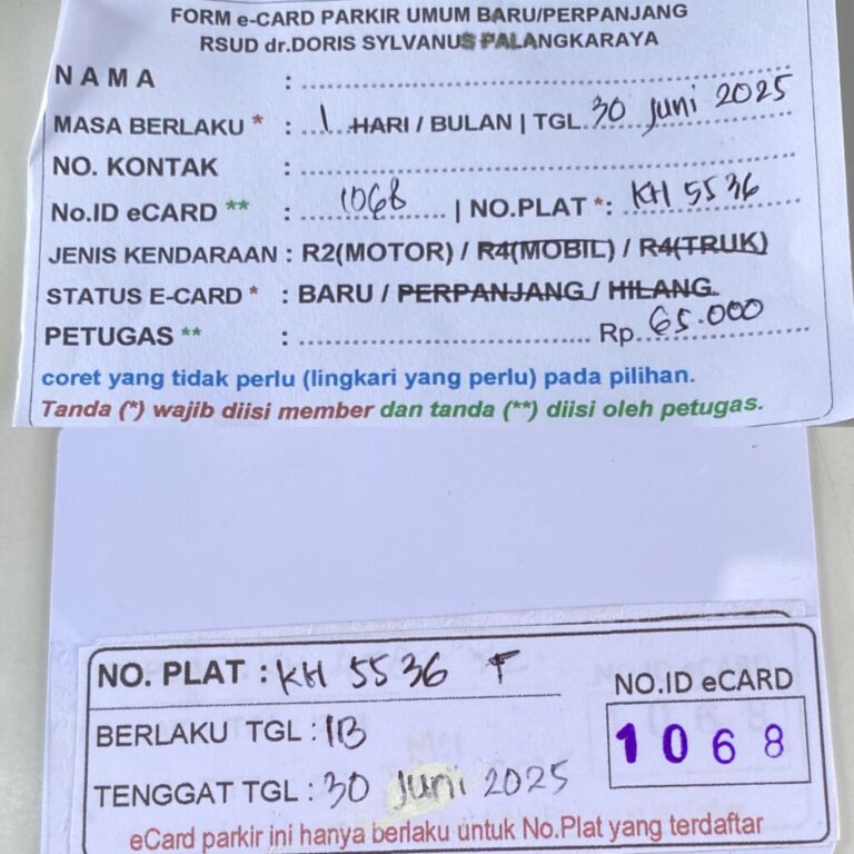 Kartu Member baru