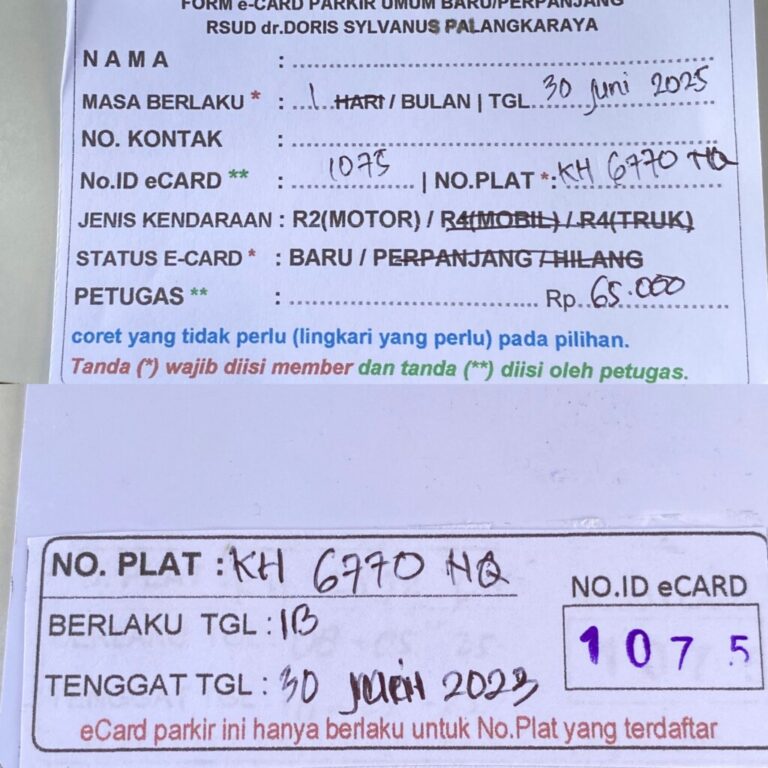 Kartu Member baru
