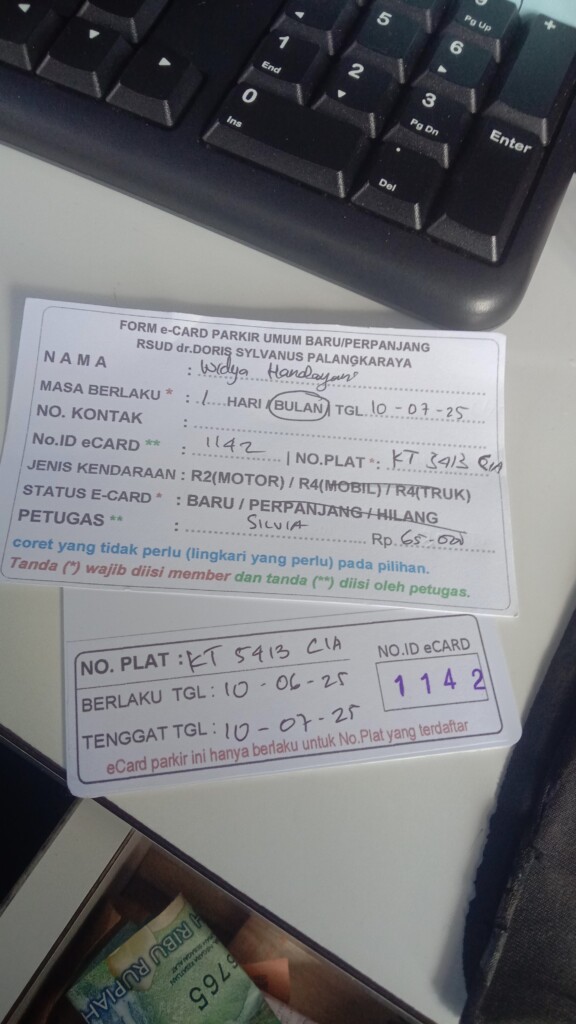 Kartu Member baru id 1142