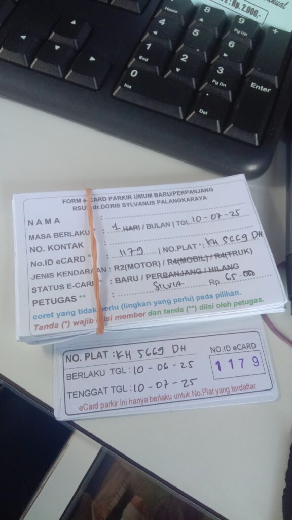 Kartu Member baru id 1179