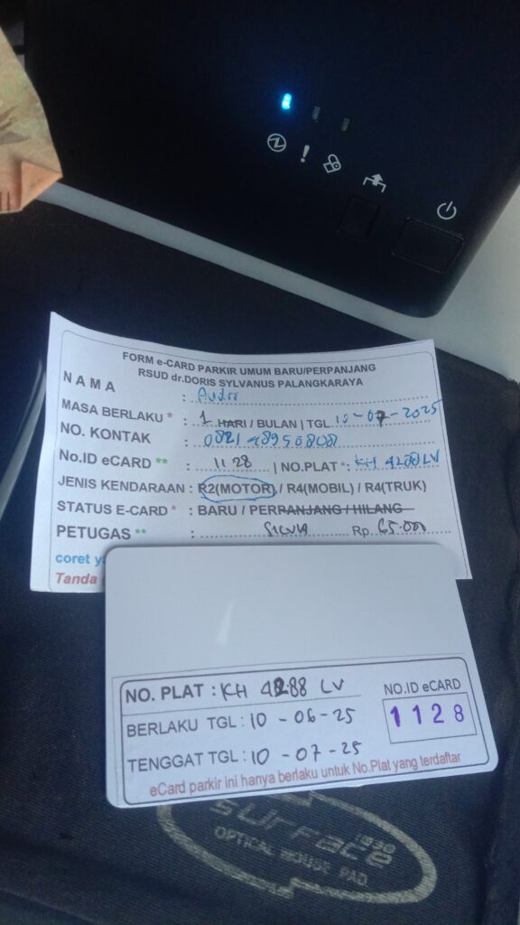 Kartu Member baru id 1128