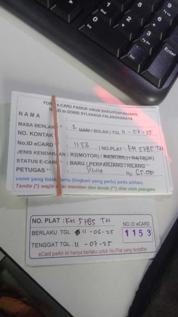 Kartu Member baru id 1153