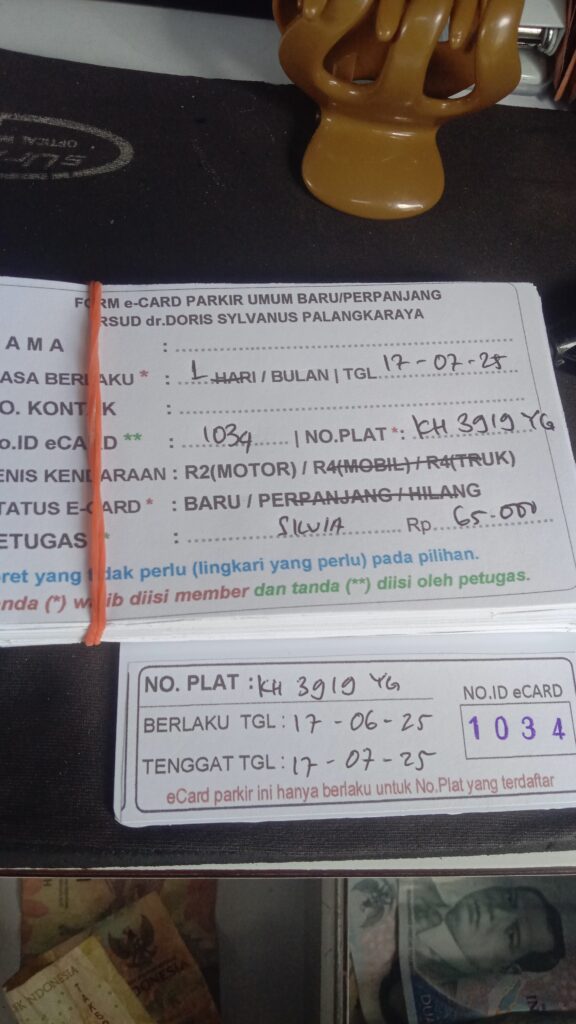 Kartu Member baru id 1034