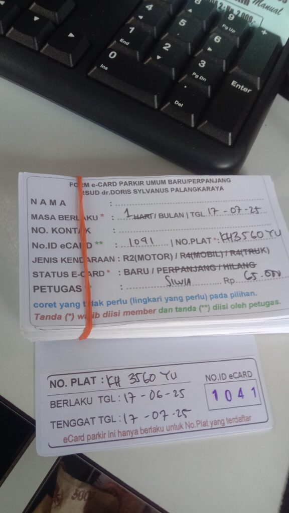 Kartu Member baru id 1041