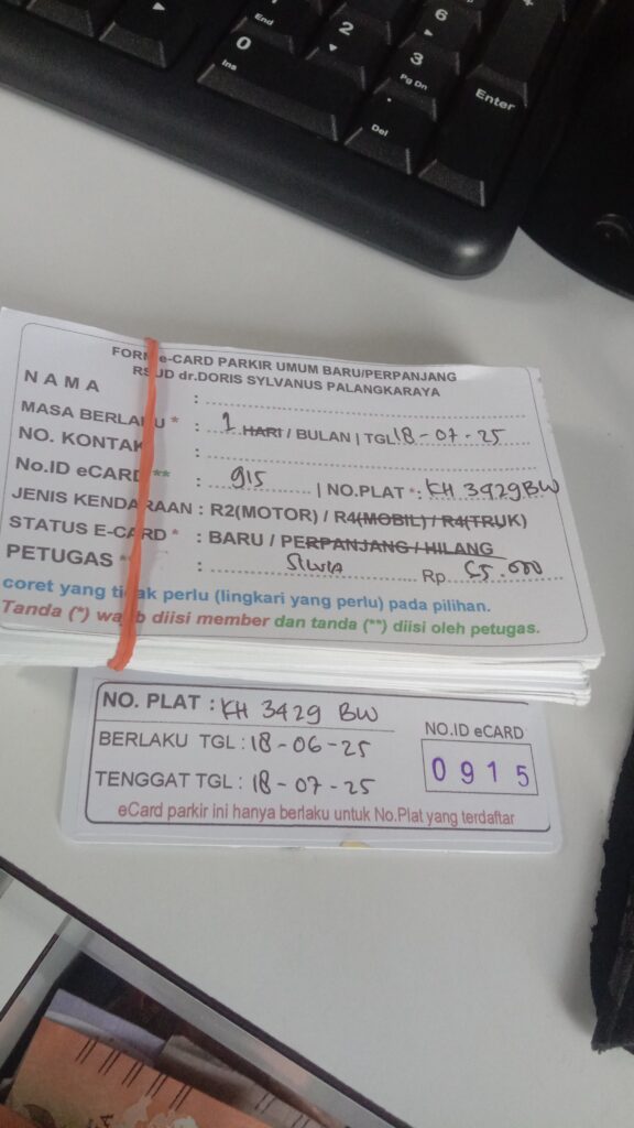 Kartu Member baru id 915