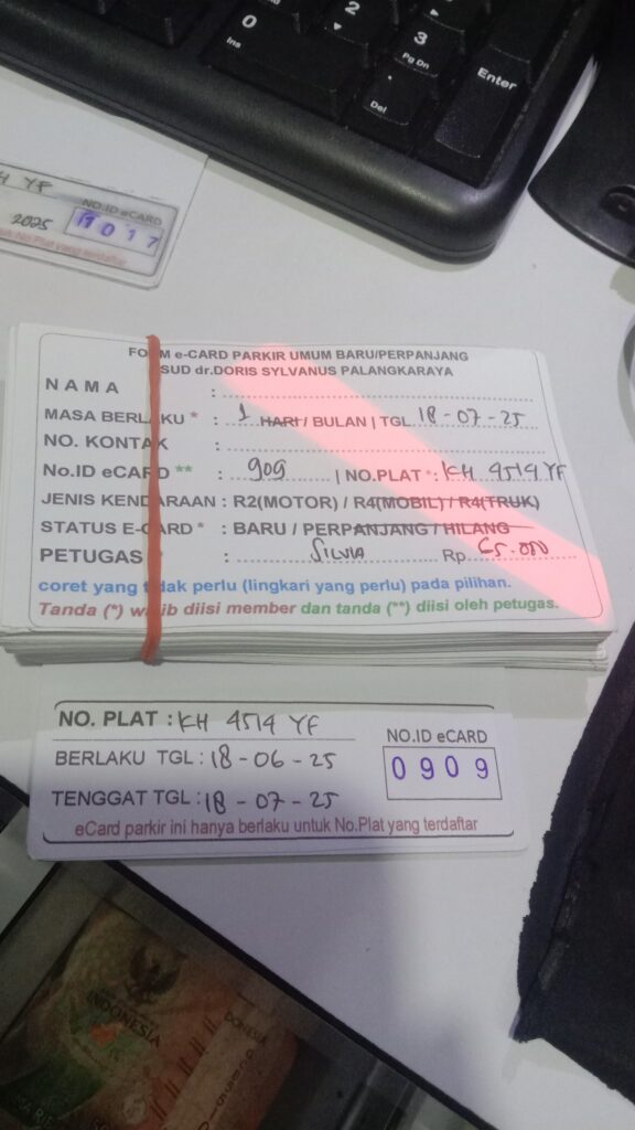 Kartu Member baru id 909