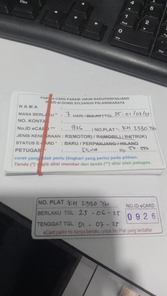 Kartu member baru id 926