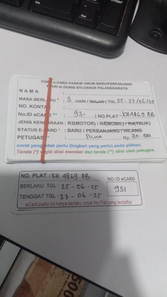 Kartu Member baru id 931