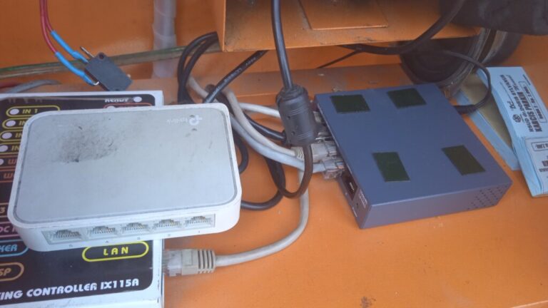 Penggantian perangkat LAN hub di GI2
