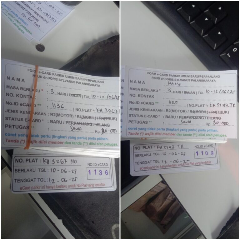 Kartu Member baru id 1136, 1109