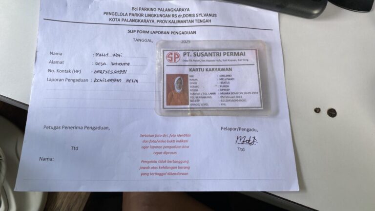 HELM HILANG