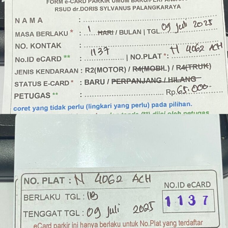 Kartu Member baru