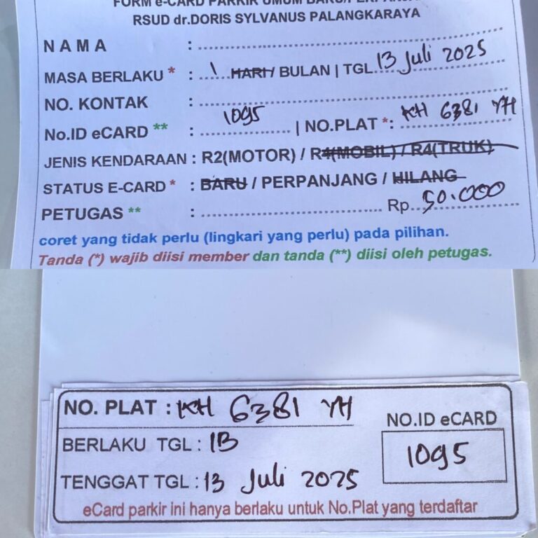 Kartu Member perpanjang