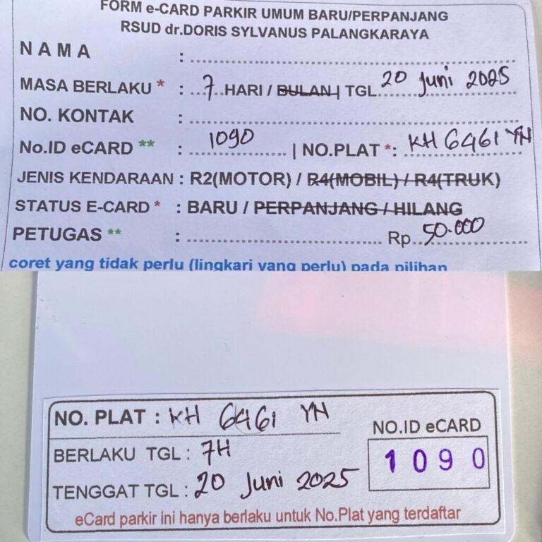 Kartu Member baru