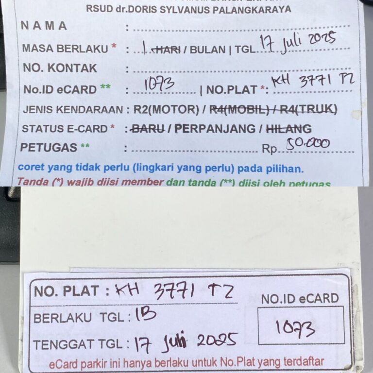 Kartu Member perpanjang