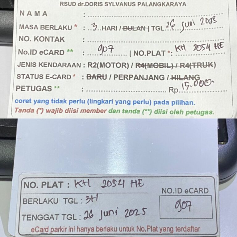 Kartu Member perpanjang