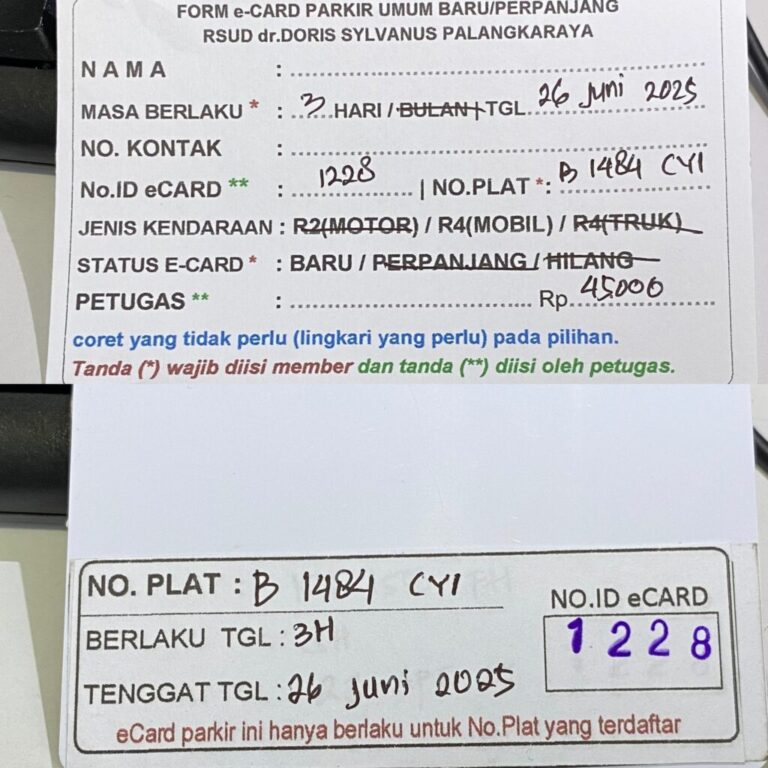 Kartu Member baru