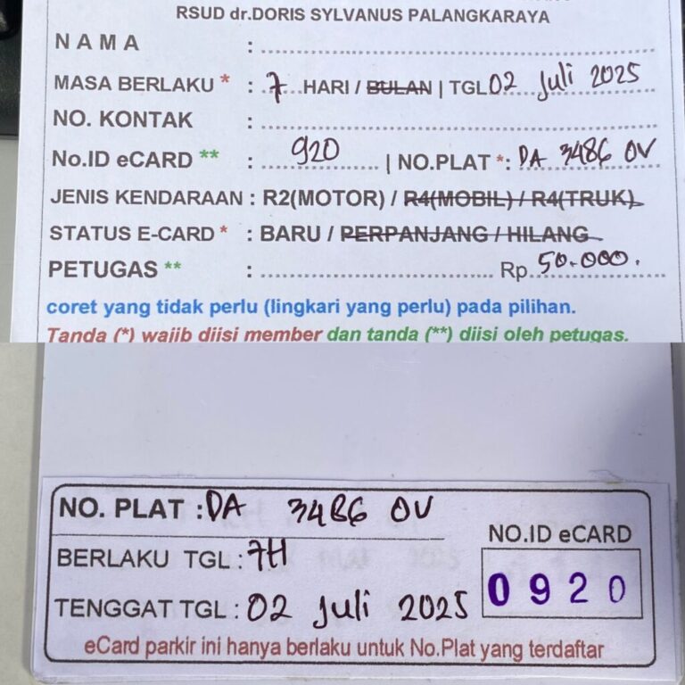 Kartu Member baru
