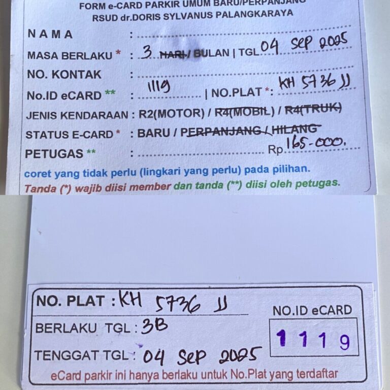 Kartu Member baru