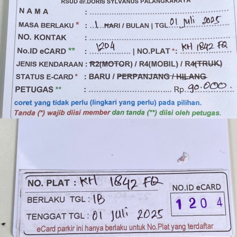 Kartu Member baru