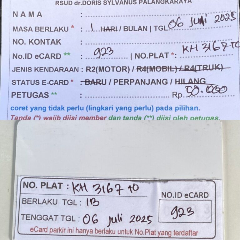 Kartu Member perpanjang